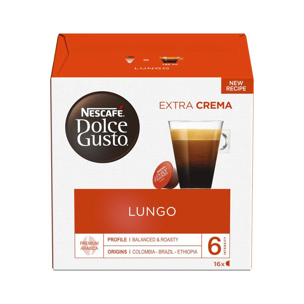 Capsule dolce hotsell gusto lungo